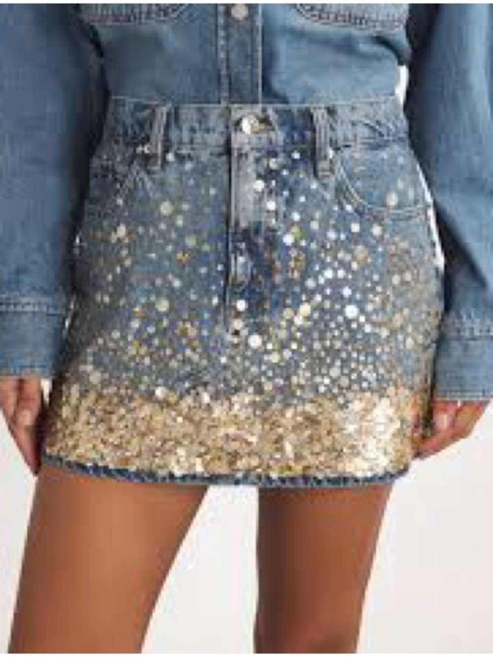 Frame Denim The champagne skirt - Picture 8 of 10